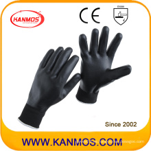 15gauges guantes de trabajo de seguridad industriales Nitrilo Nylon revestidos (53304NL)